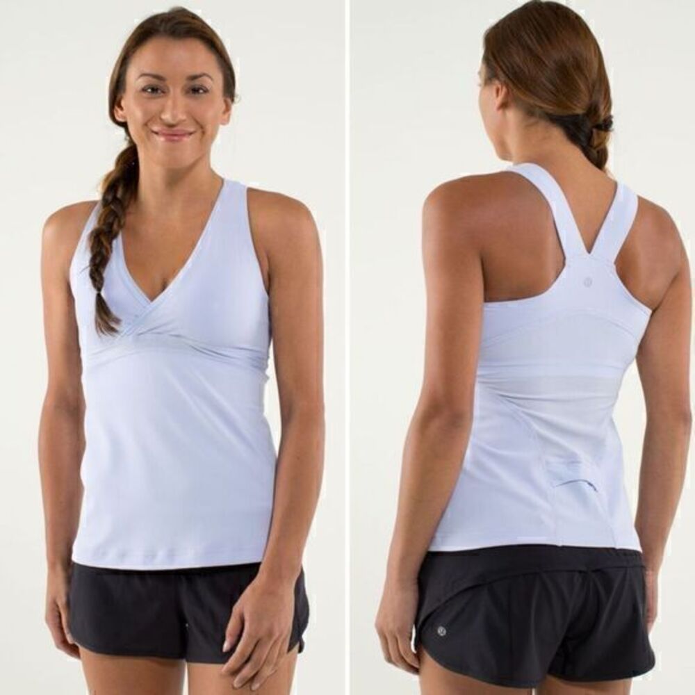 Lululemon Athletica Light Blue Tank Top